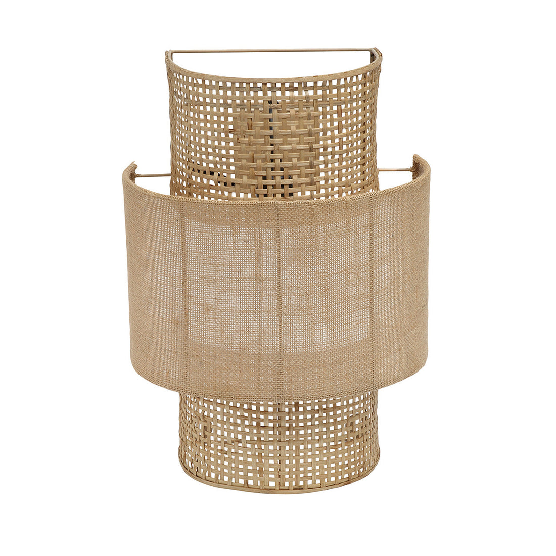 The Bolly Jute Wall Lamp Natural M Bazar Bizarre