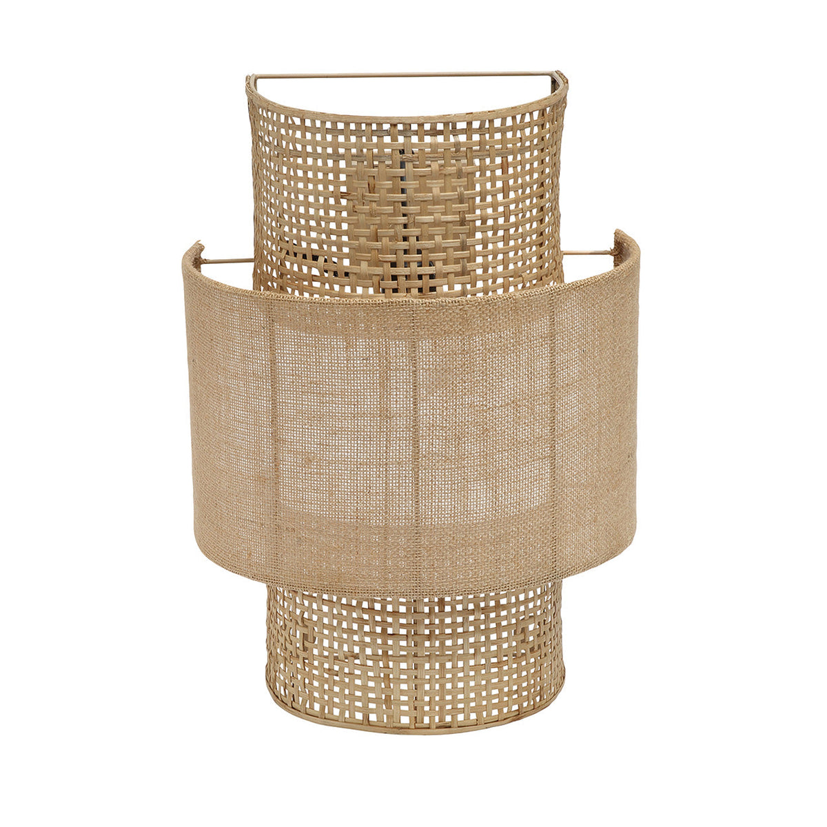 The Bolly Jute Wall Lamp Natural M Bazar Bizarre
