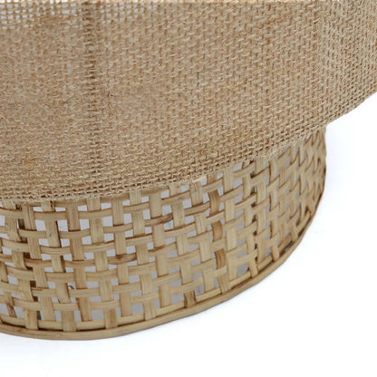 The Bolly Jute Wall Lamp Natural M Bazar Bizarre