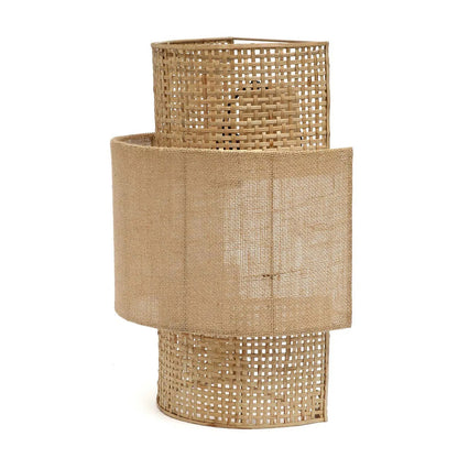 The Bolly Jute Wall Lamp Natural M Bazar Bizarre