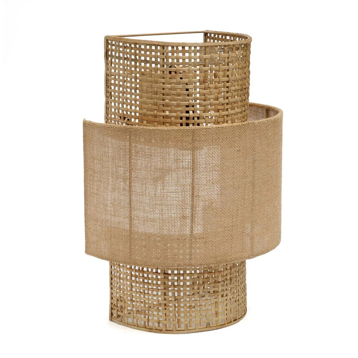 The Bolly Jute Wall Lamp Natural M Bazar Bizarre