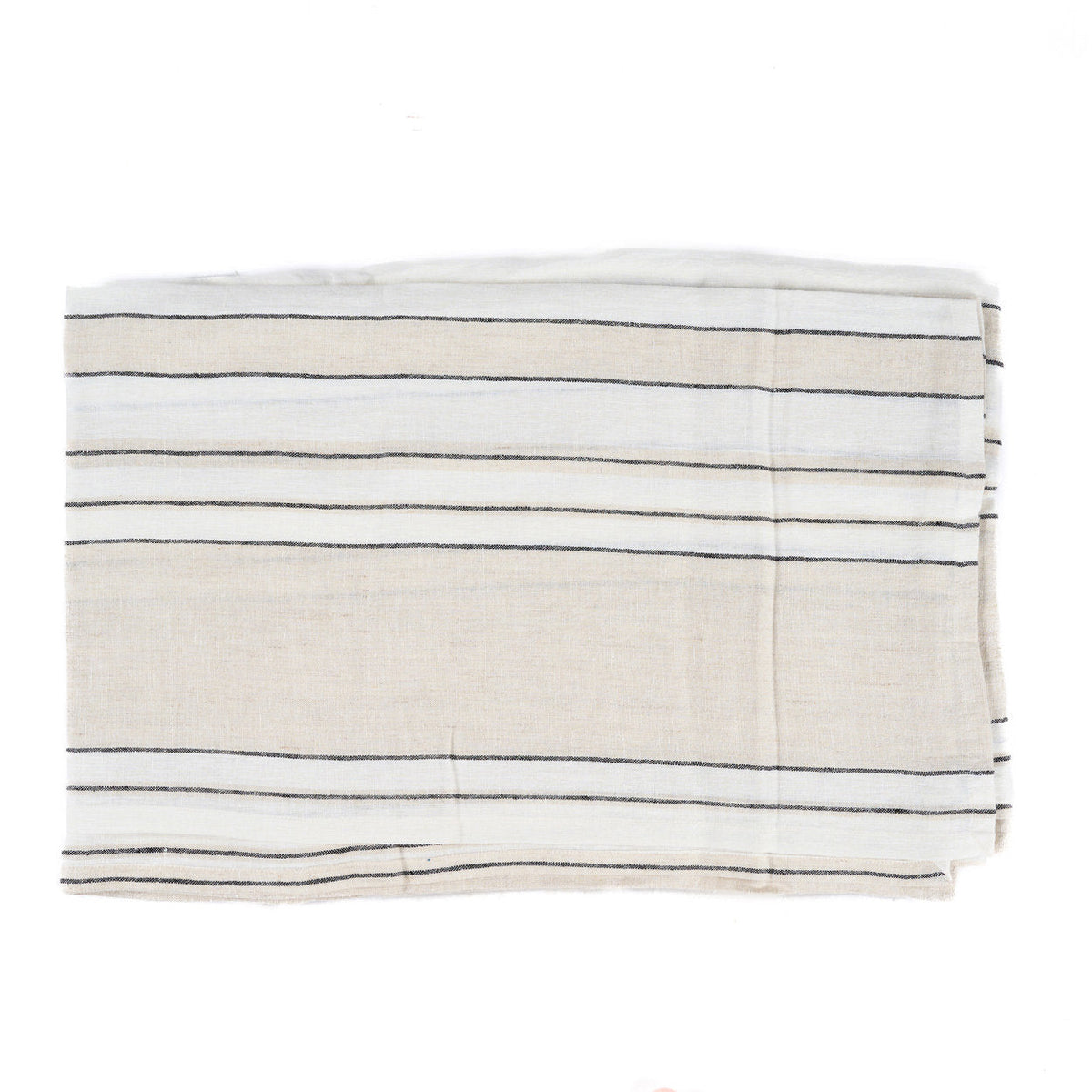 The Provence Tablecloth - Natural Black and White - 150x250