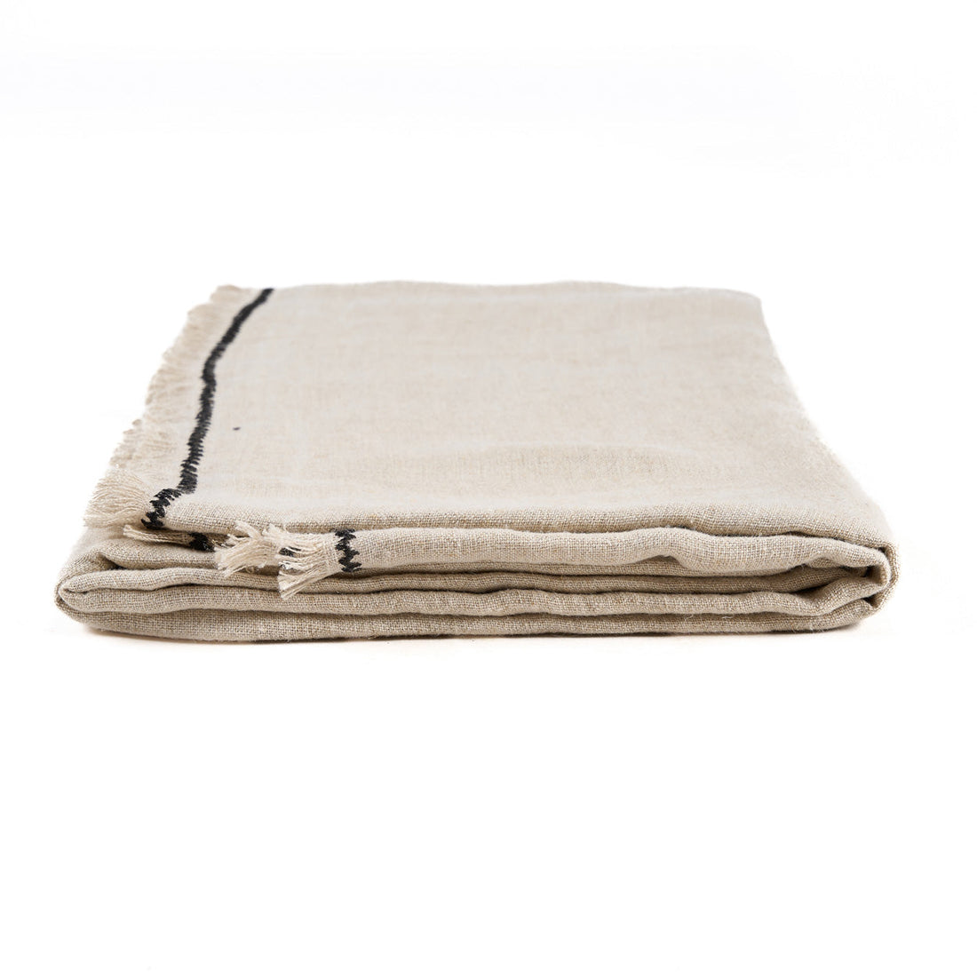 The Tuscany Tablecloth - Natural Black - 150x250 Bazar Bizar