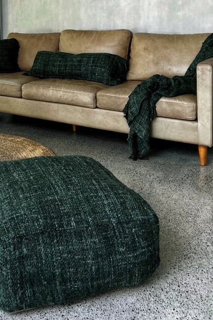 The Oh My Gee Pouf - Forest Green Bazar Bizarre
