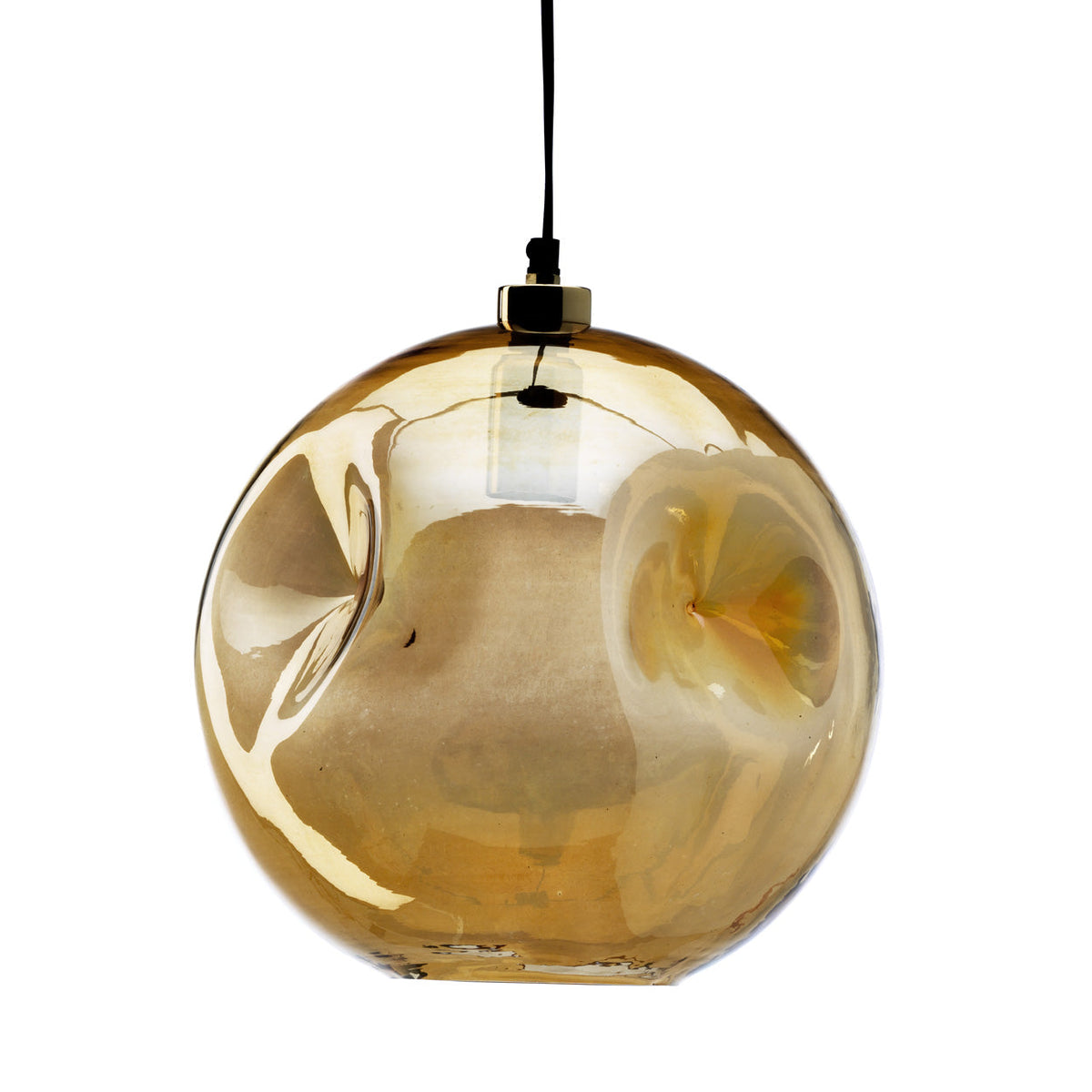 The Bubbella Pendant Light - Pale Gold Bazar Bizar