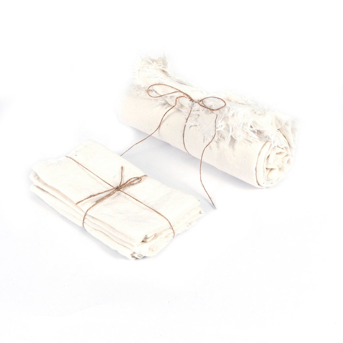 The Linen Tablecloth - White - 150x200 Bazar Bizar