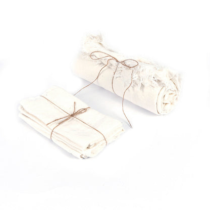 The Linen Tablecloth - White - 150x200 Bazar Bizar