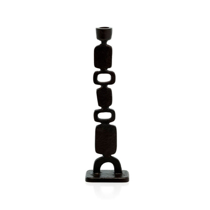The Totemo Candlestick Black Large Bazar Bizar