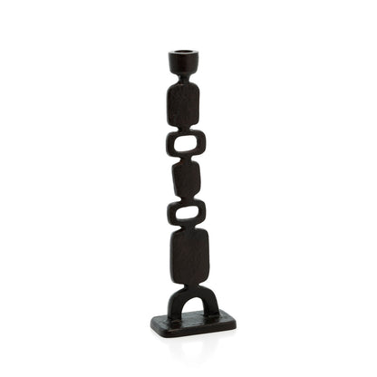 The Totemo Candlestick Black Large Bazar Bizar