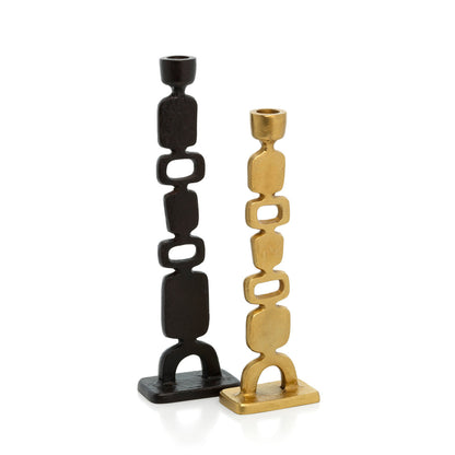 The Totemo Candlestick Black Large Bazar Bizar