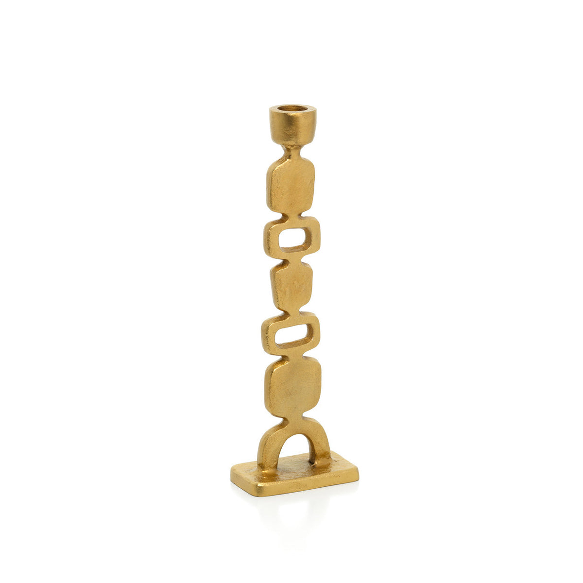 The Glowpad Candlestick Gold Medium Bazar Bizarre