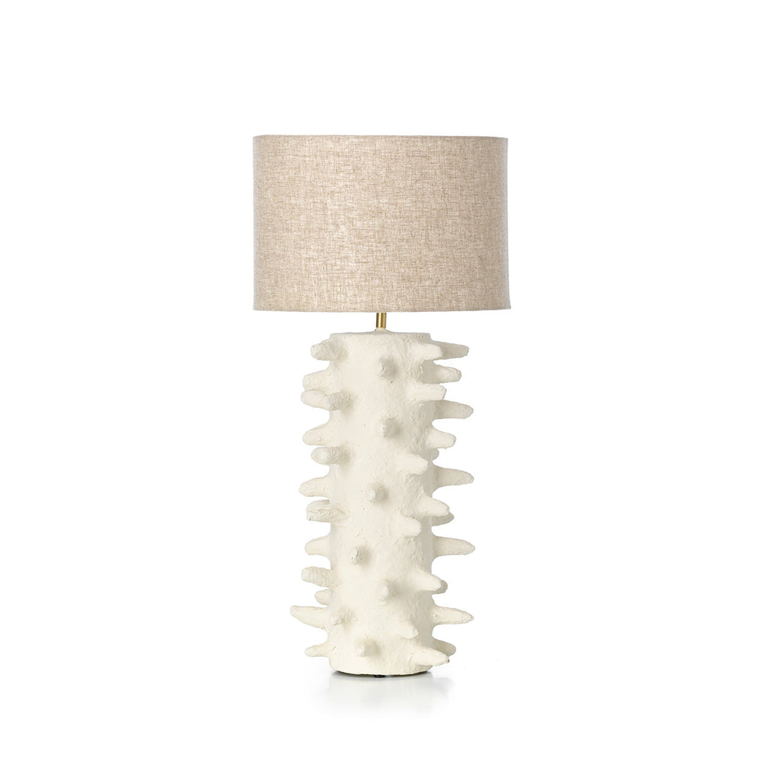 The Spiketacular Table Lamp White Large Bazar Bizar