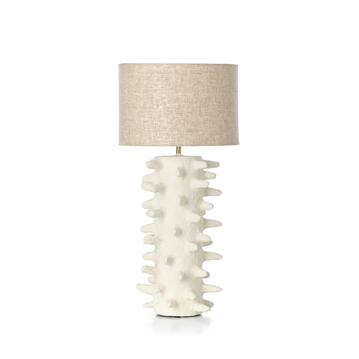 The Spiketacular Table Lamp White Large Bazar Bizar