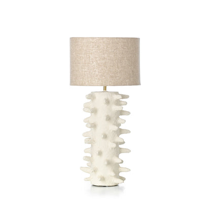 The Spiketacular Table Lamp White Large Bazar Bizar