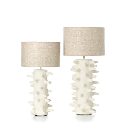 The Spiketacular Table Lamp White Large Bazar Bizar