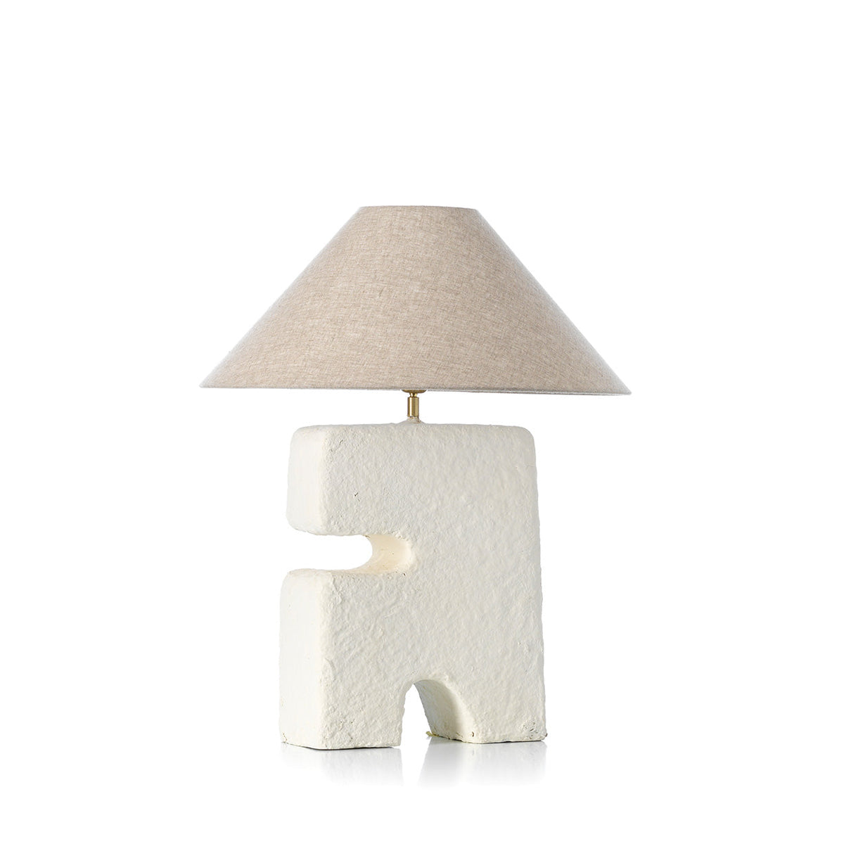 Table Lamp De L’Objet White Large Bazar Bizarre