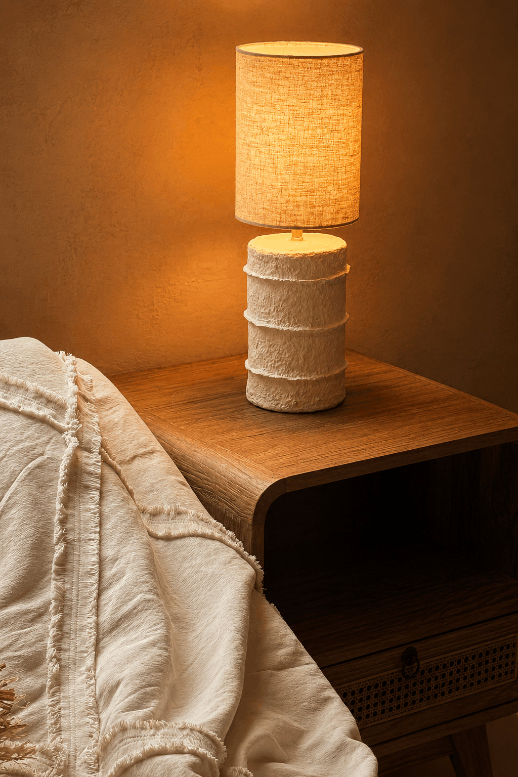 The Contour Table Lamp White Small Bazar Bizar