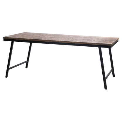 The Herringbone Console - Natural Bazar Bizar