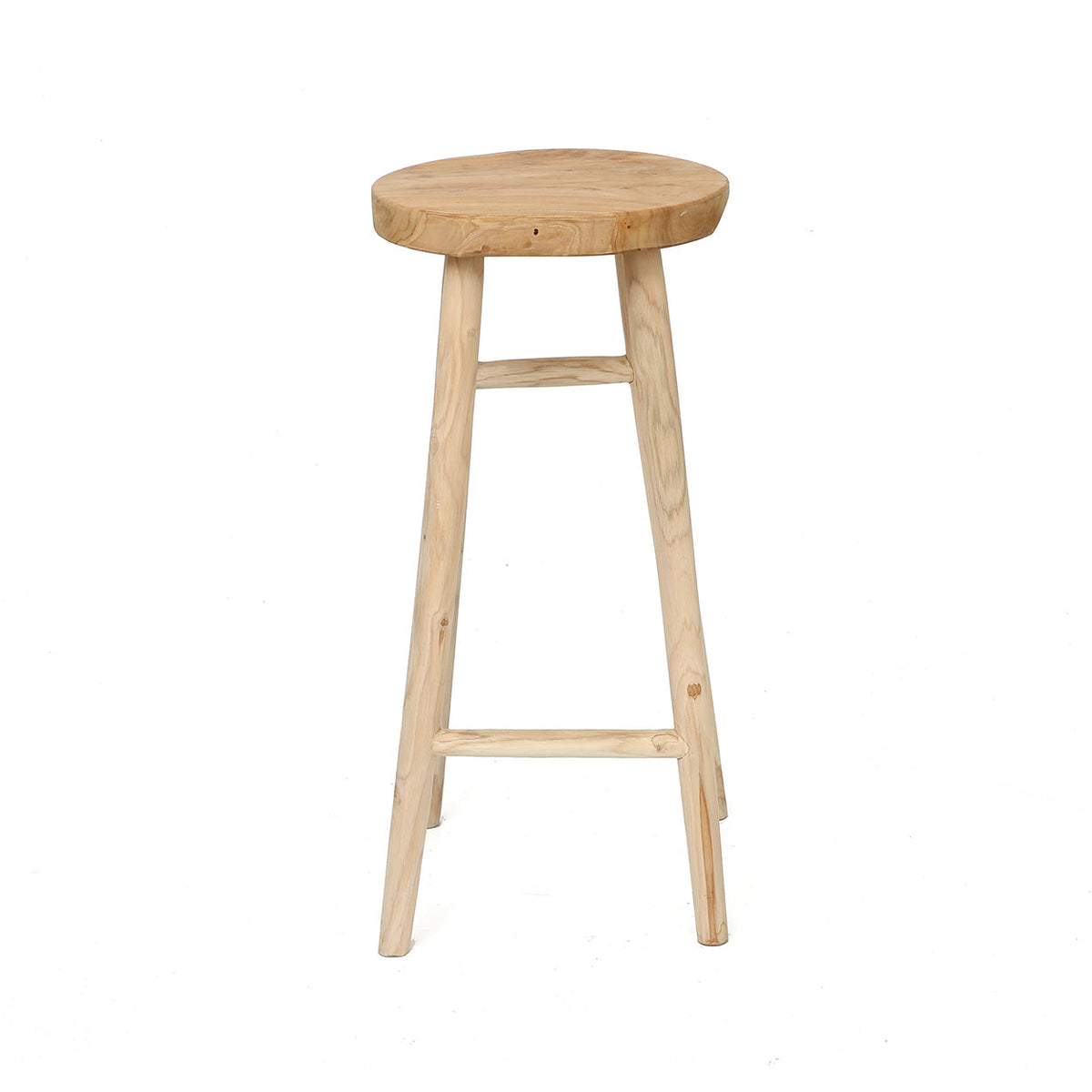 The Kedut Bar Stool - Natural Bazar Bizar