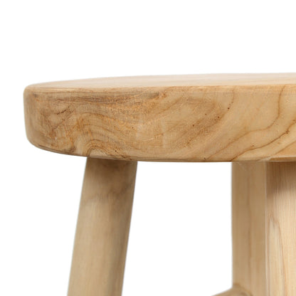 The Kedut Bar Stool - Natural Bazar Bizar