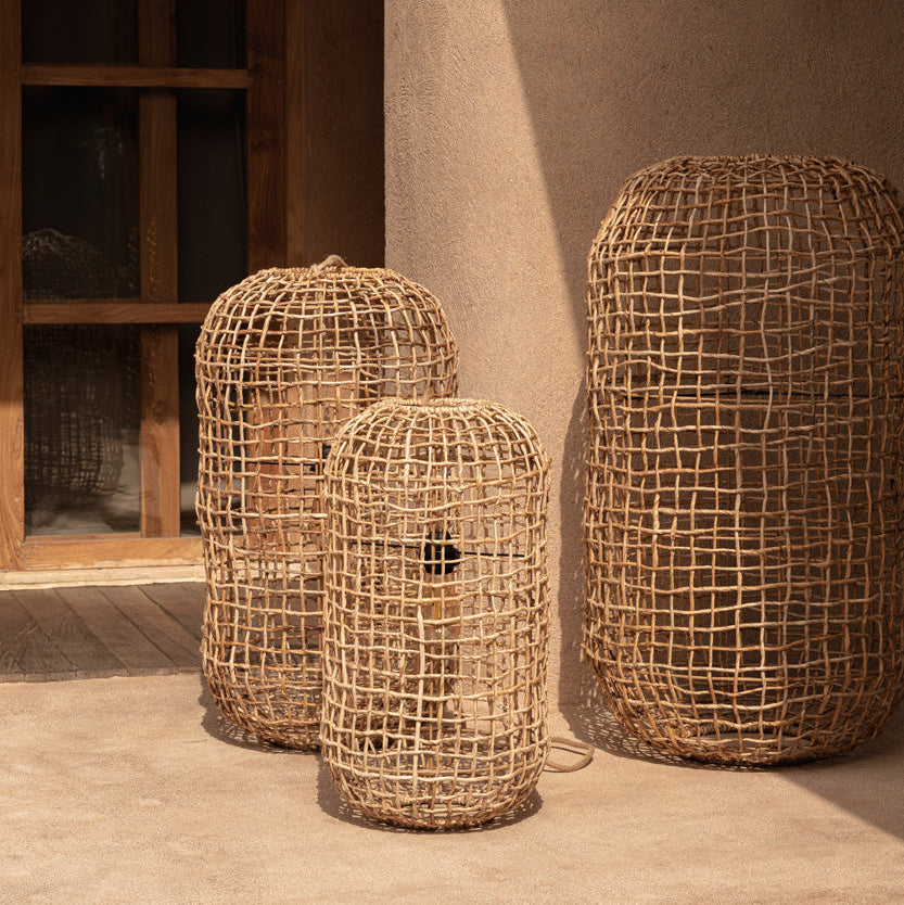 The Kuso Pendant Light Natural Medium Bazar Bizzar