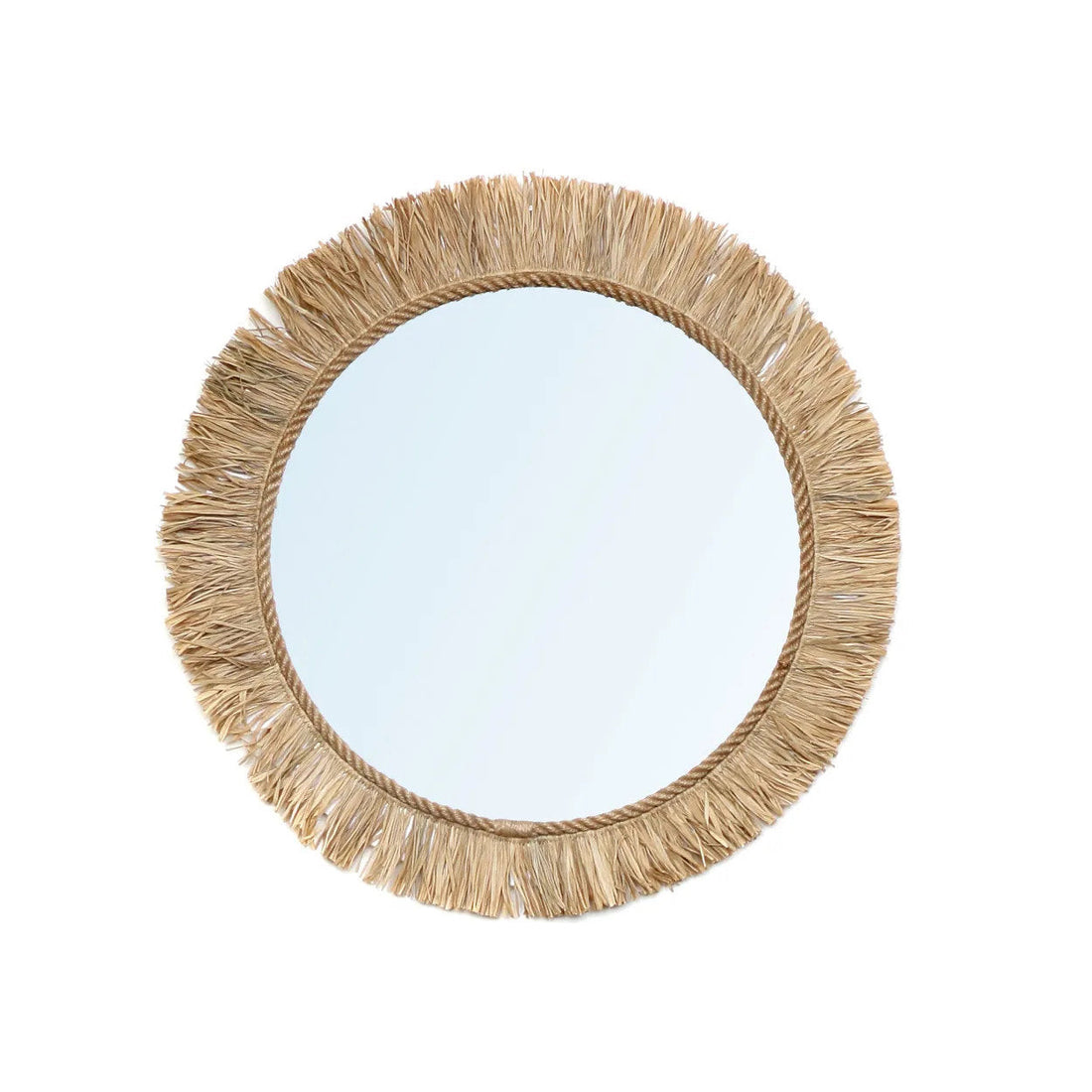 The Tahiti Mirror - Natural 60x60cm
