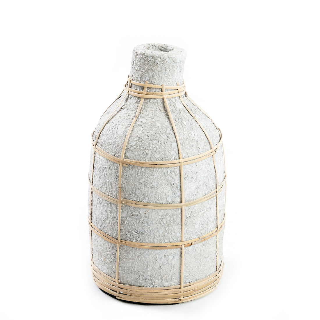 The Whoopy Vase - Natural Concrete Grey - L Bazar Bizar