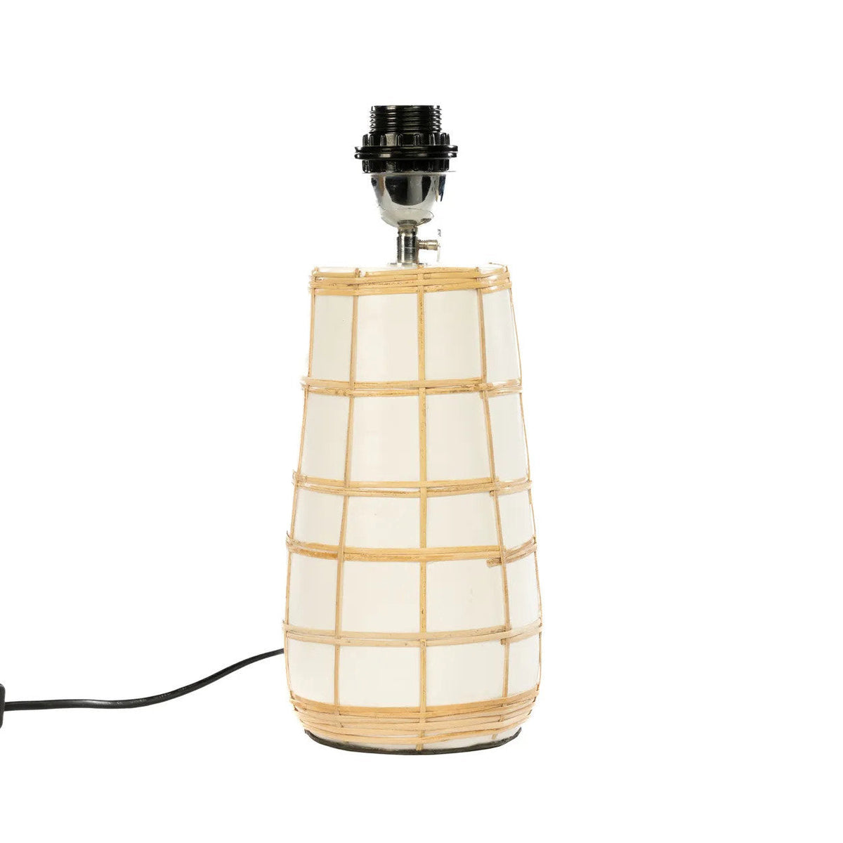 The Molokai Table Lamp White Natural Bazar Bizarre