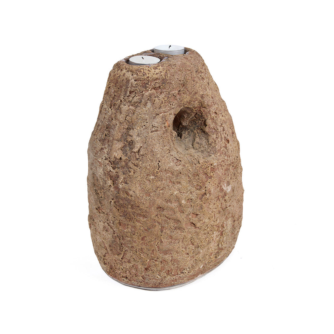 The Terra Totem Candlestick Brown Bazar Bizarre