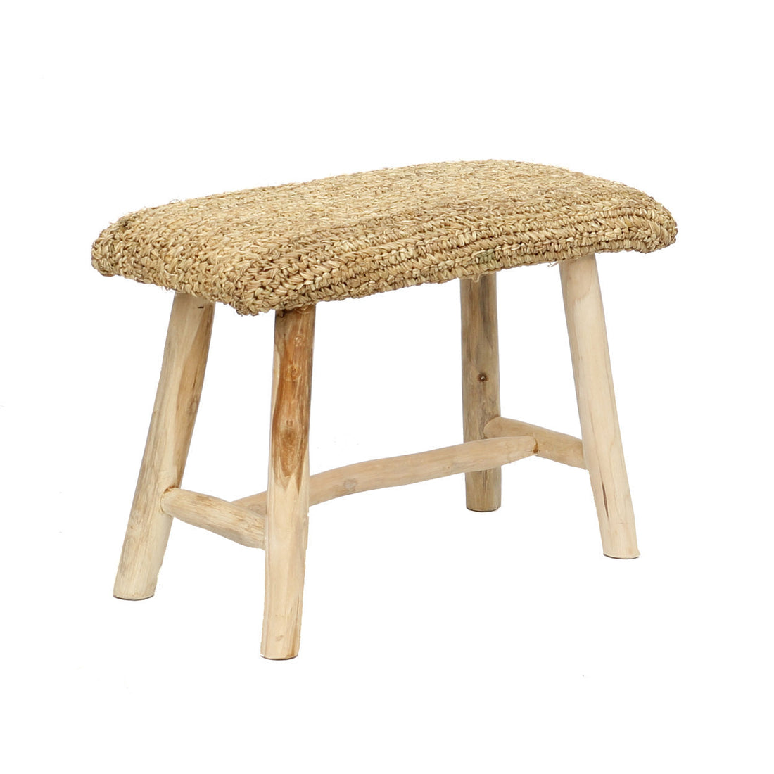 The Raffia Bench - Natural Bazar Bizar