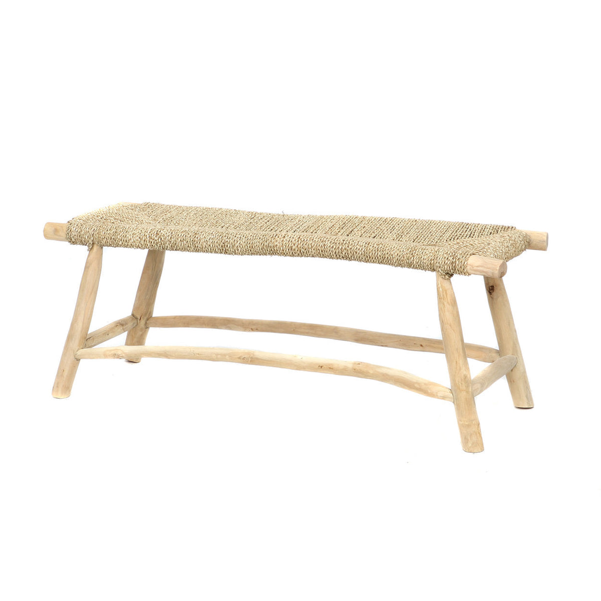 The Porto Seagrass Sofa - Natural - M Bazar Bizar