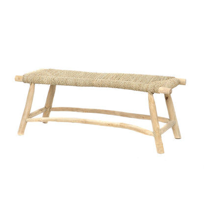 The Porto Seagrass Sofa - Natural - M Bazar Bizar