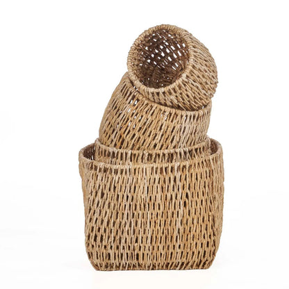 The Louh Louh Basket Natural M Bazar Bizar
