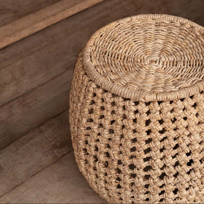 The Dannih Stool Natural Bazar Bizar