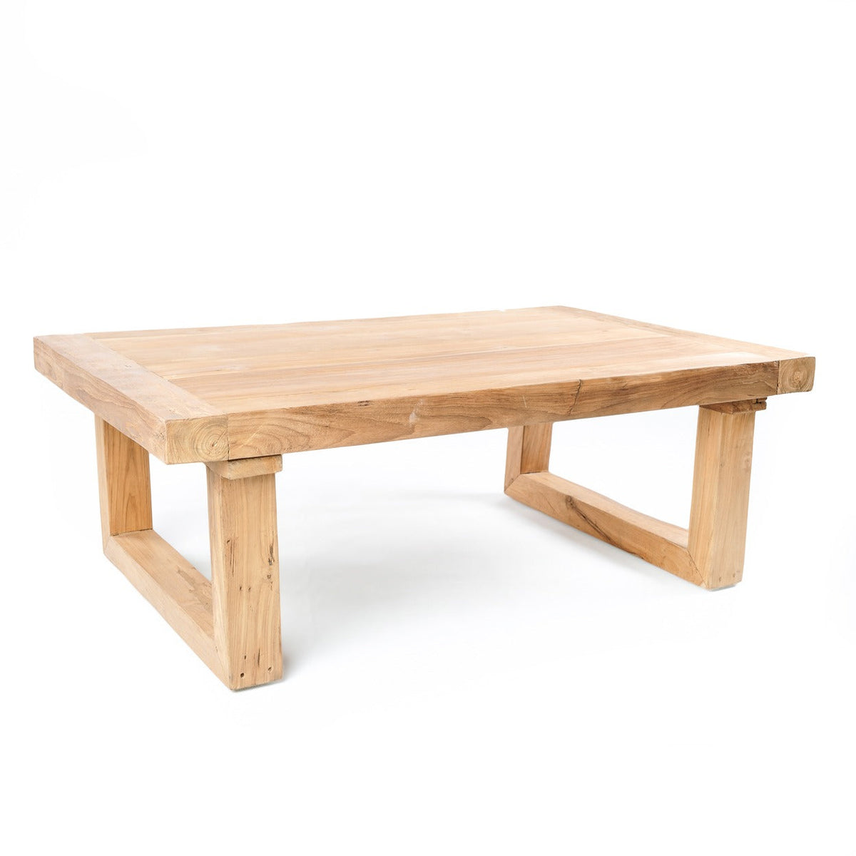 The Reclaimed Teak Coffee Table - Naturel Bazar Bizar