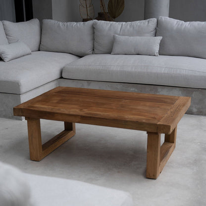 The Reclaimed Teak Coffee Table - Naturel Bazar Bizar