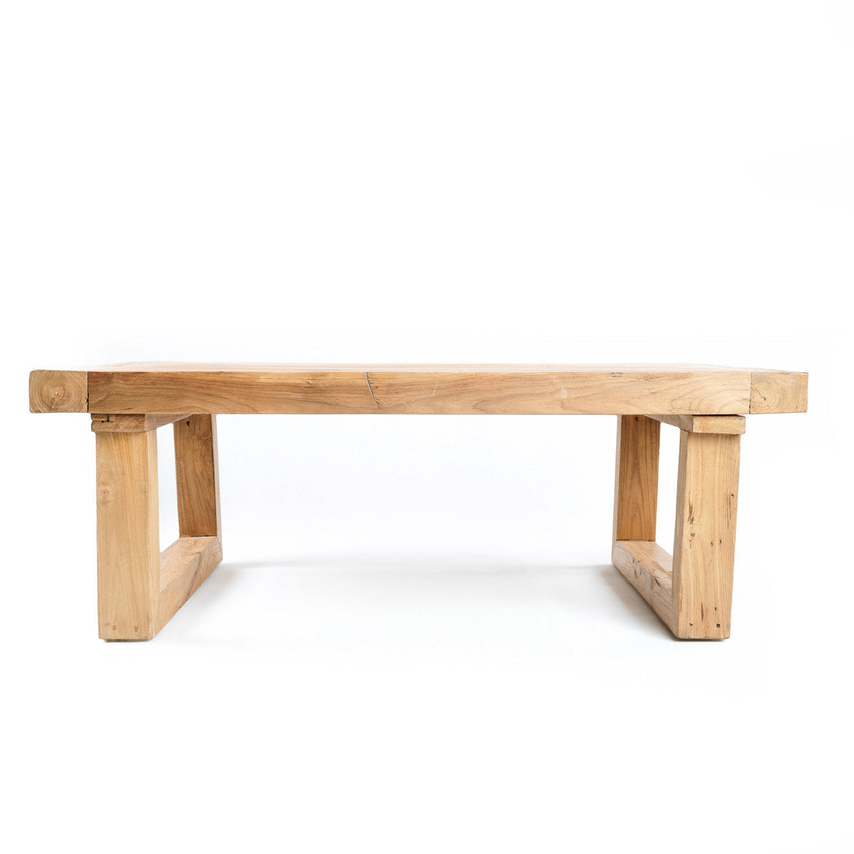 The Reclaimed Teak Coffee Table - Naturel Bazar Bizar