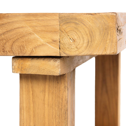 The Reclaimed Teak Coffee Table - Naturel Bazar Bizar