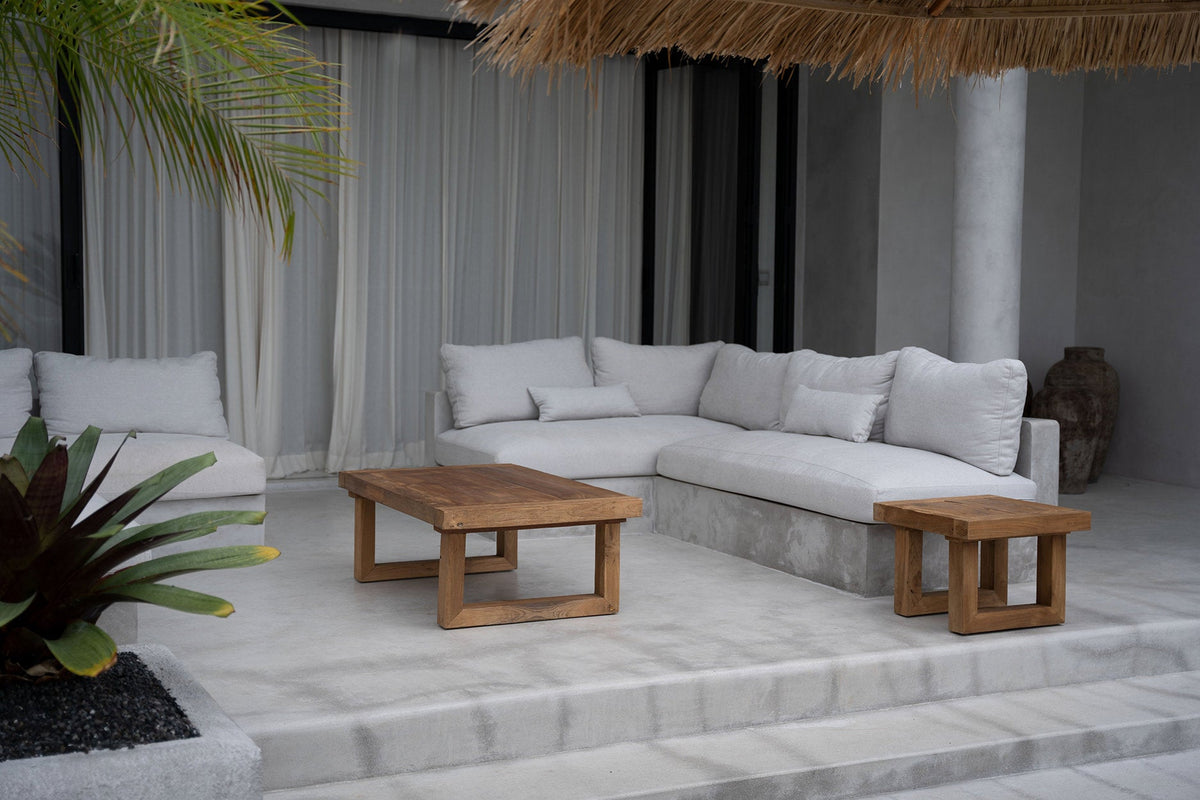 The Reclaimed Teak Coffee Table - Naturel Bazar Bizar