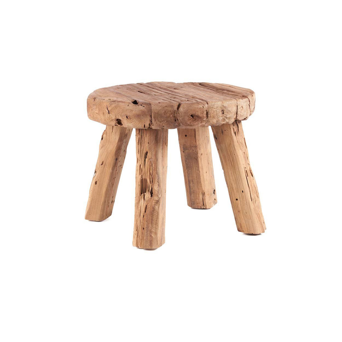 The Marabunta Rustic Side Table - Natural Bazar Bizar