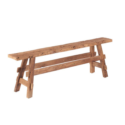 The Beauteous Rustic Bench Natural Bazaar Bizarre