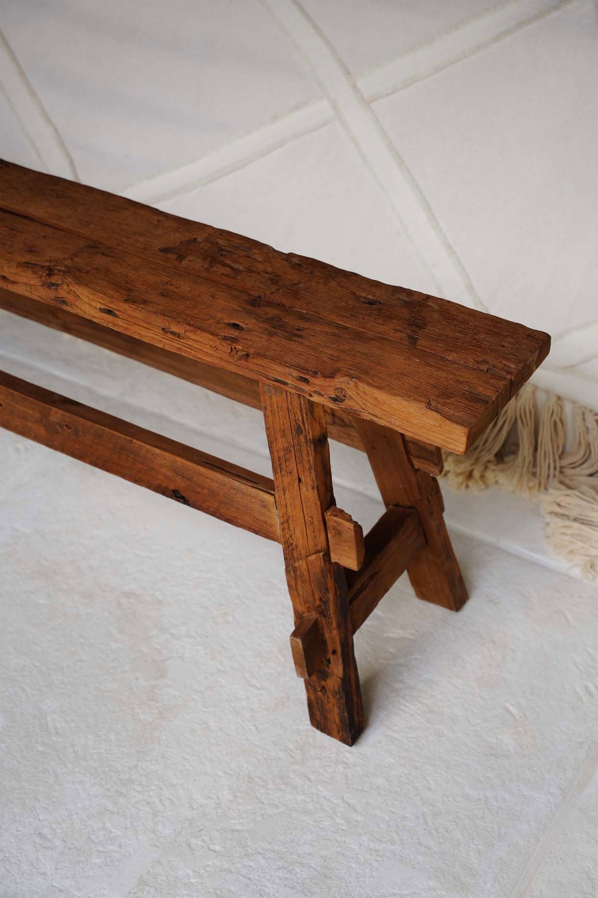 The Beauteous Rustic Bench Natural Bazaar Bizarre