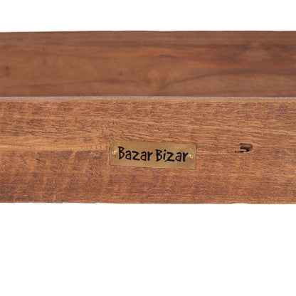 The Beauteous Rustic Bench Natural Bazaar Bizarre