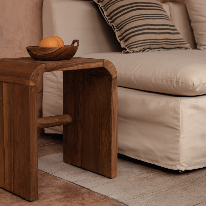 The Arc Side Table - Naturally Bazaar Bizarre
