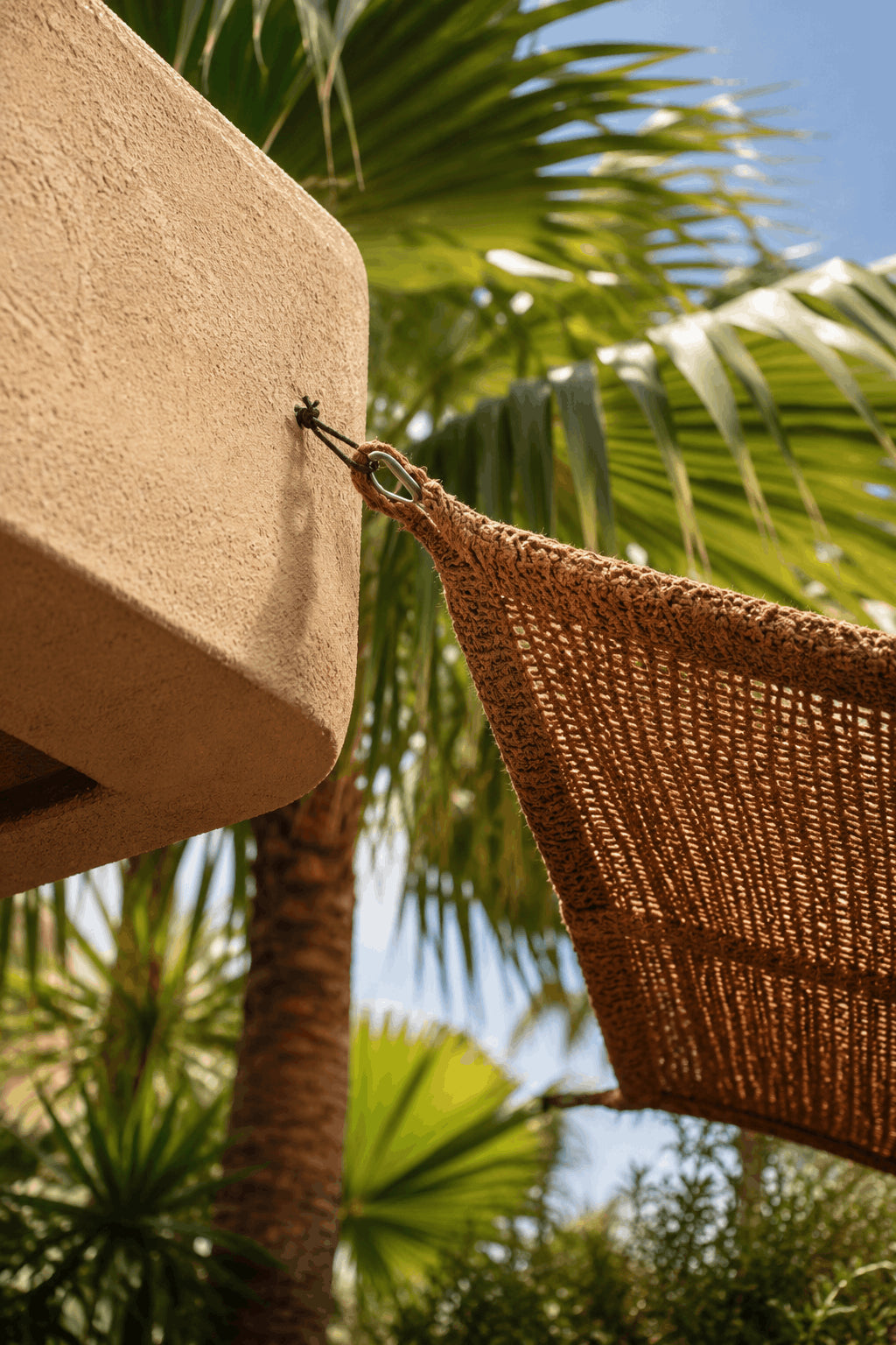 Coco Rectangular Shade Sail Natural 500x300 Bazar Bizar
