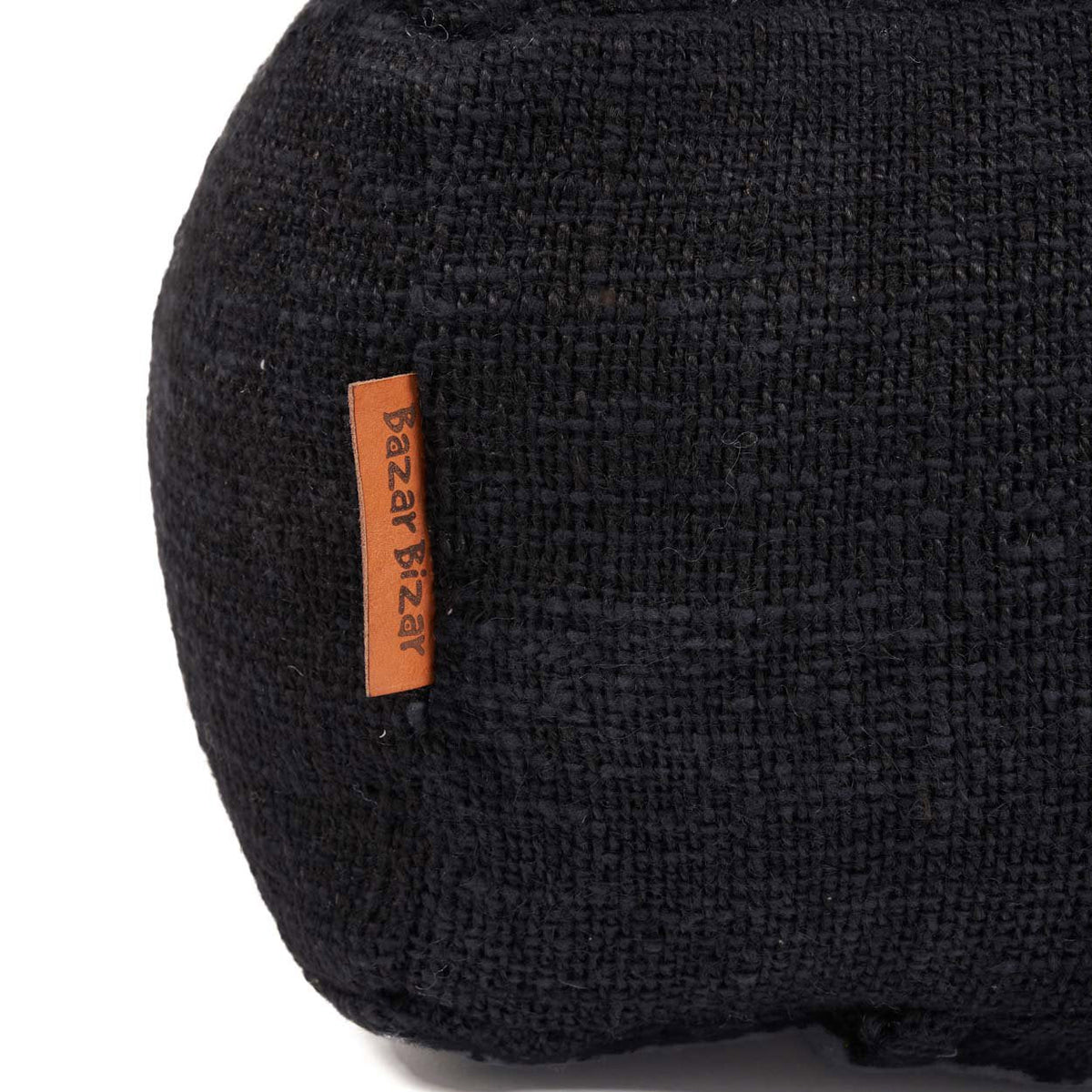 The Comfy Pouf Black Bazar Bizar