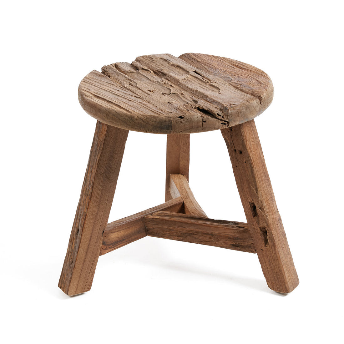 The Yatai Stool Natural Medium Bazar Bizar