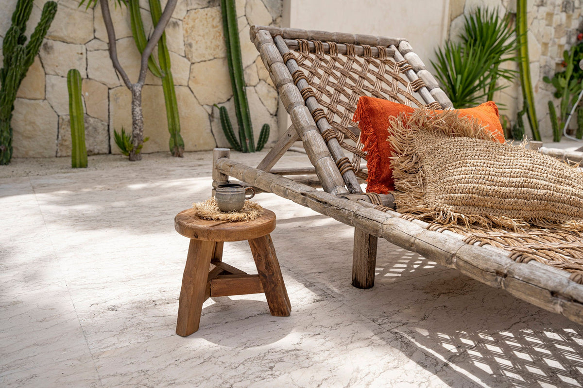 The Yatai Stool Natural Small Bazar Bizarre