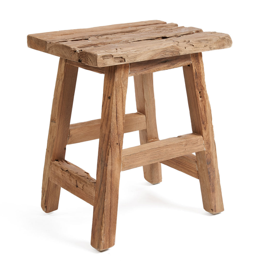The Yoke Stool - Natural - L Bazar Bizar