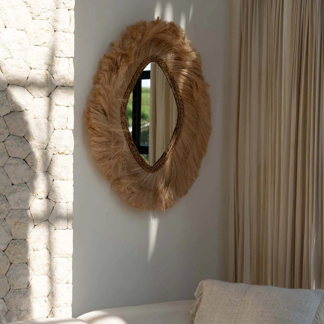 The Duchessa Mirror - Natural - L